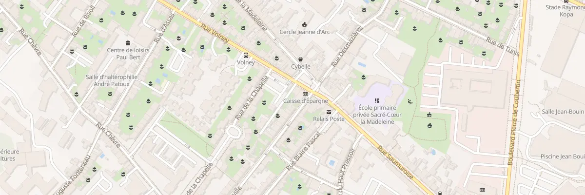 Plan du 90 Rue Volney à Angers