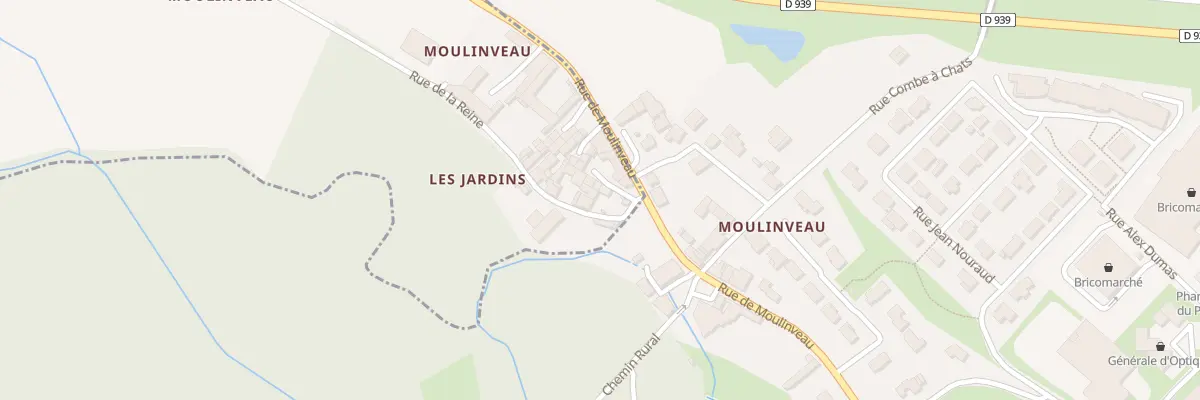 Plan du 4 Rue de la Reine à La Vergne