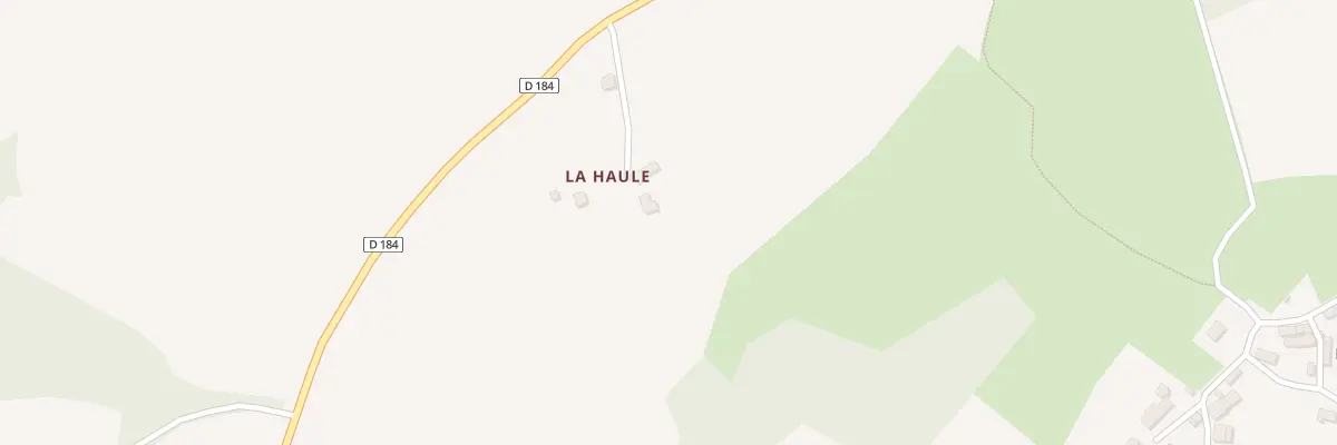 Plan du 3 La Haule à La Villette