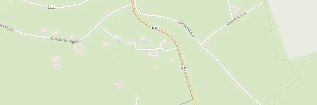 Plan du 5204 Rte des Coteaux à Cuqueron