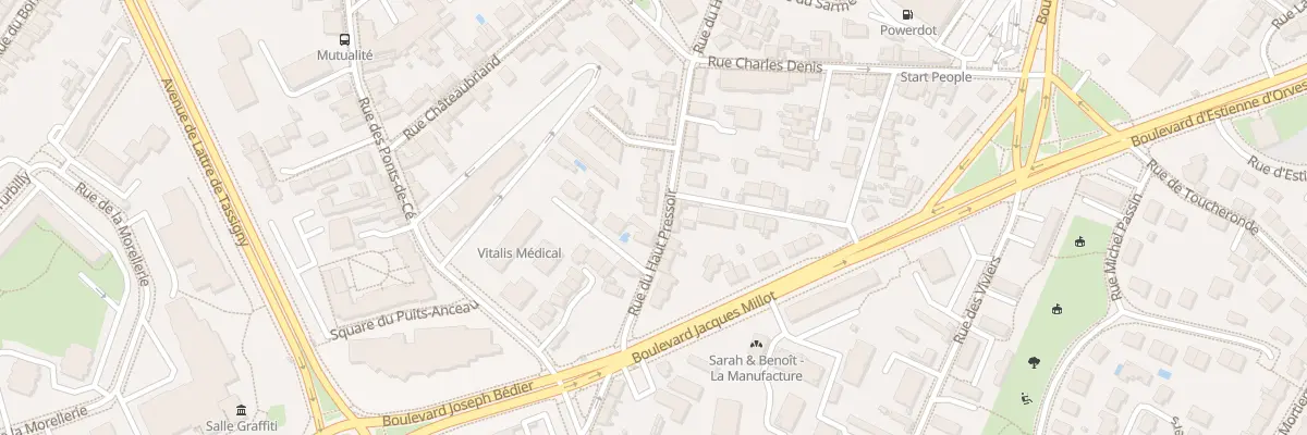 Plan du 116 Rue Haut Pressoir à Angers