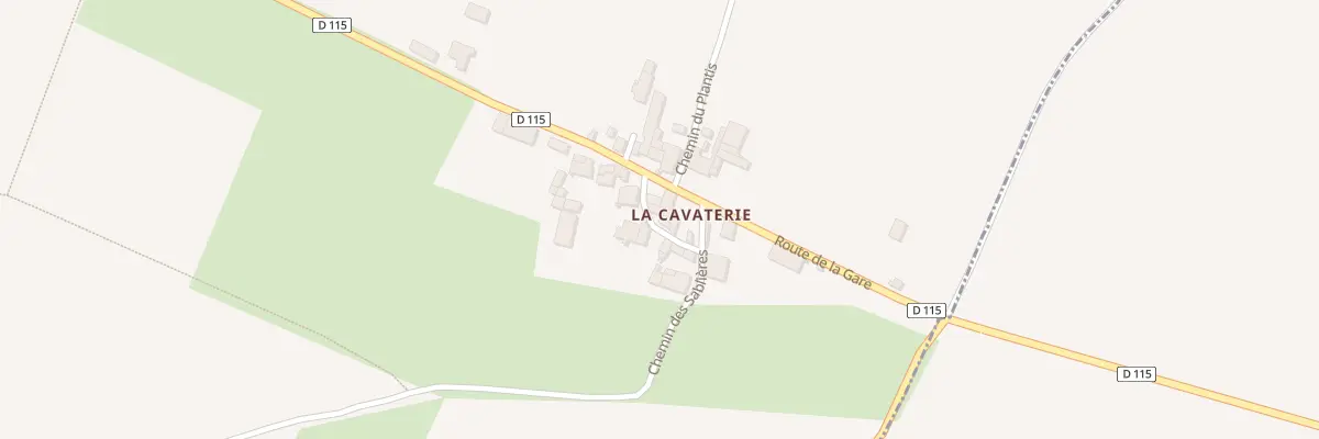 Plan du 3 Rue des Genets à Migré