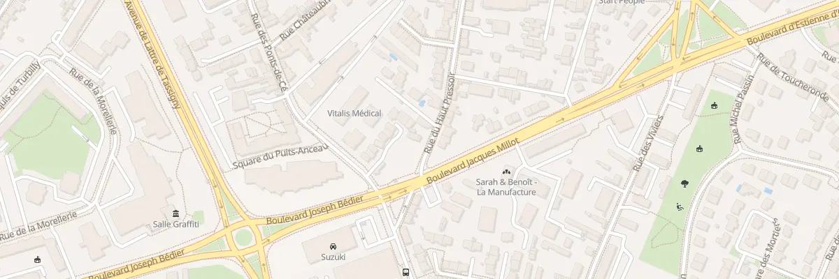 Plan du 132 Rue Haut Pressoir à Angers