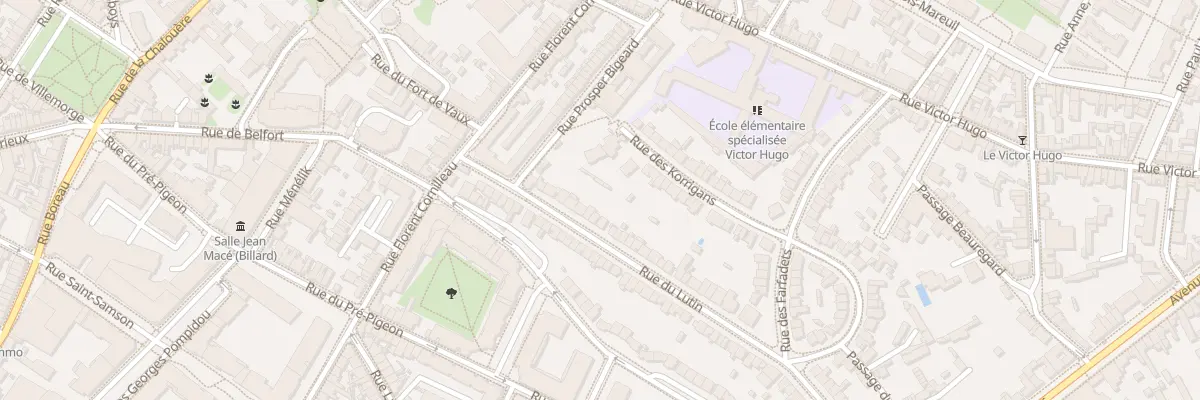 Plan du 15 Rue du Lutin à Angers