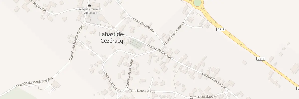 Plan du 22 Carrere de Cap Sus à Labastide-Cézéracq