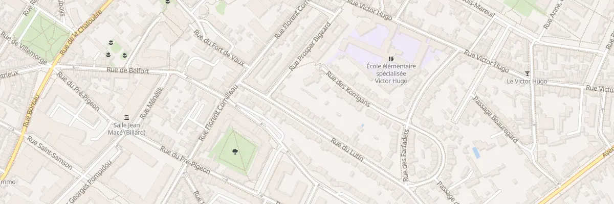 Plan du 13 Rue du Lutin à Angers