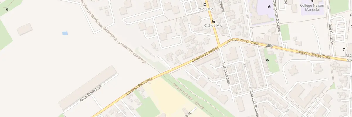 Plan du 25 Rue Richelieu à Floirac