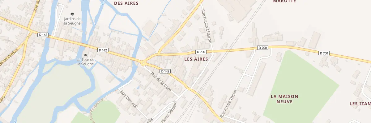 Plan du 18 Rue d’Archiac à Pons