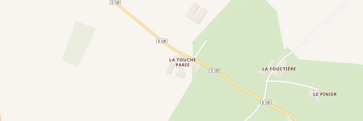 Plan du 5030 La Touche Paris à Scillé