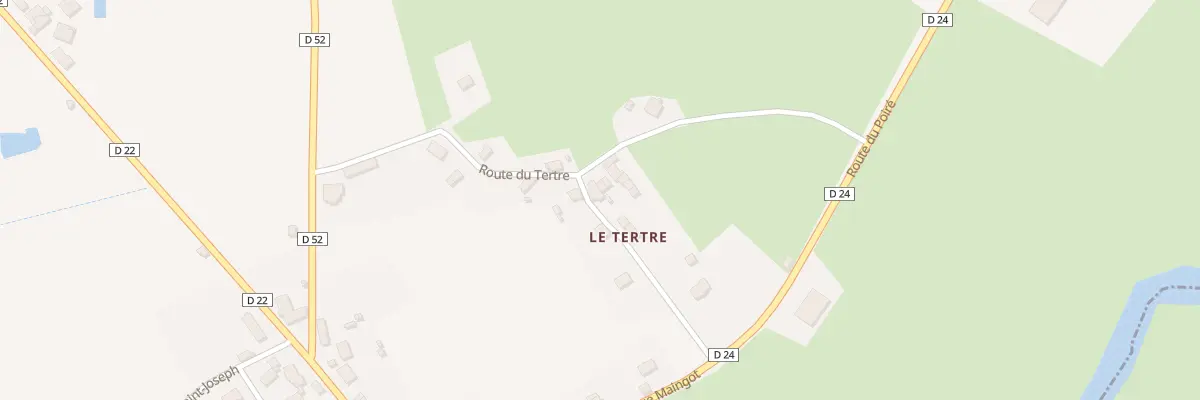Plan du 156 Rte du Tertre à Juvigny Val d’Andaine