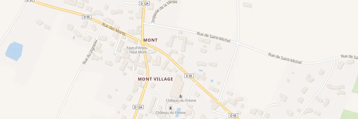 Plan du 46 Rue des Monts à Bellevigne-en-Layon