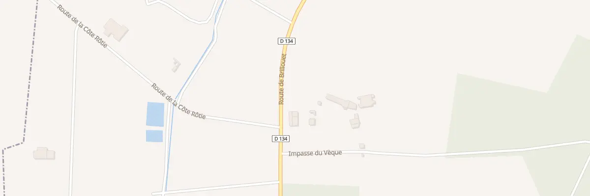 Plan du 299 Le Veque à Saint-Girons-d’Aiguevives