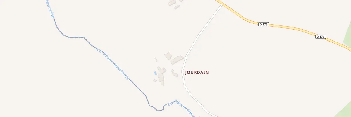 Plan du 5262 Jourdain à Largeasse