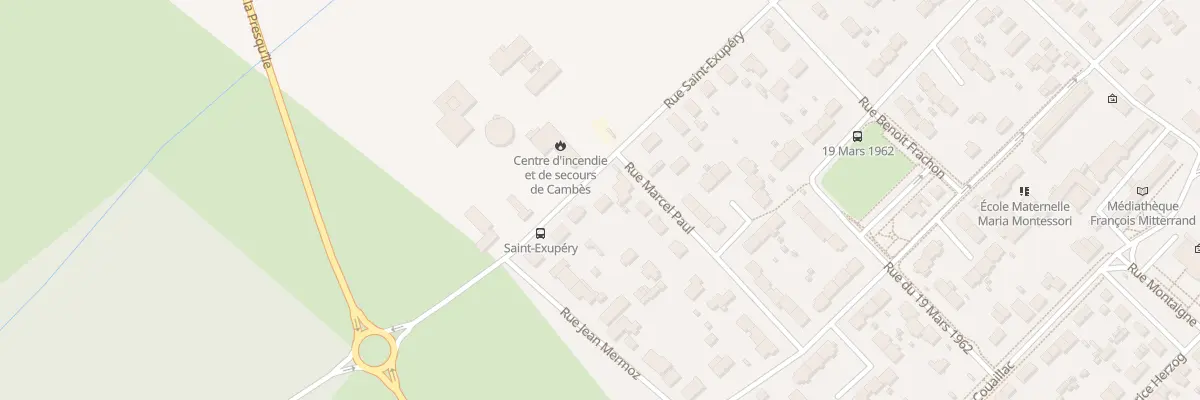 Plan du 33 Rue Saint Exupery à Ambès