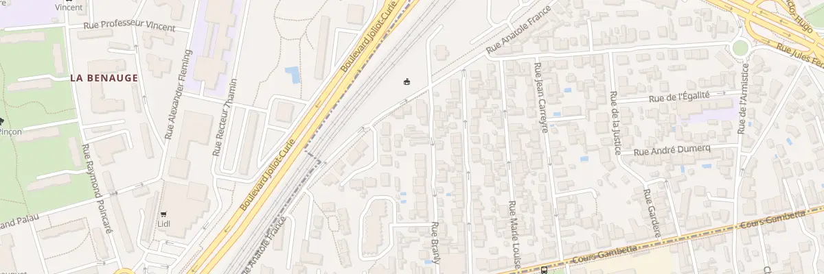 Plan du 30 Rue Branly à Cenon