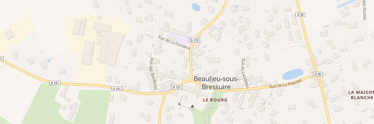 Plan du 3 Rue de la Providence Beaulieu à Bressuire