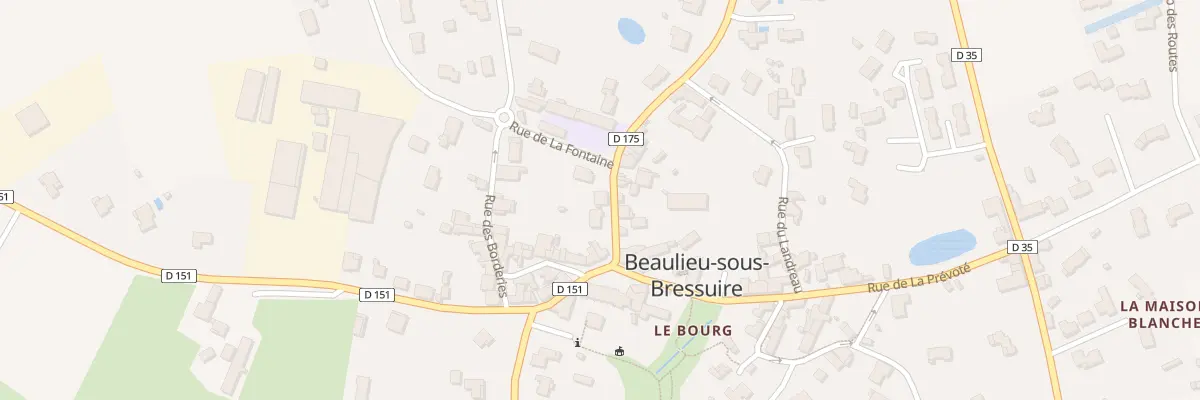 Plan du 5 Rue de la Providence Beaulieu à Bressuire