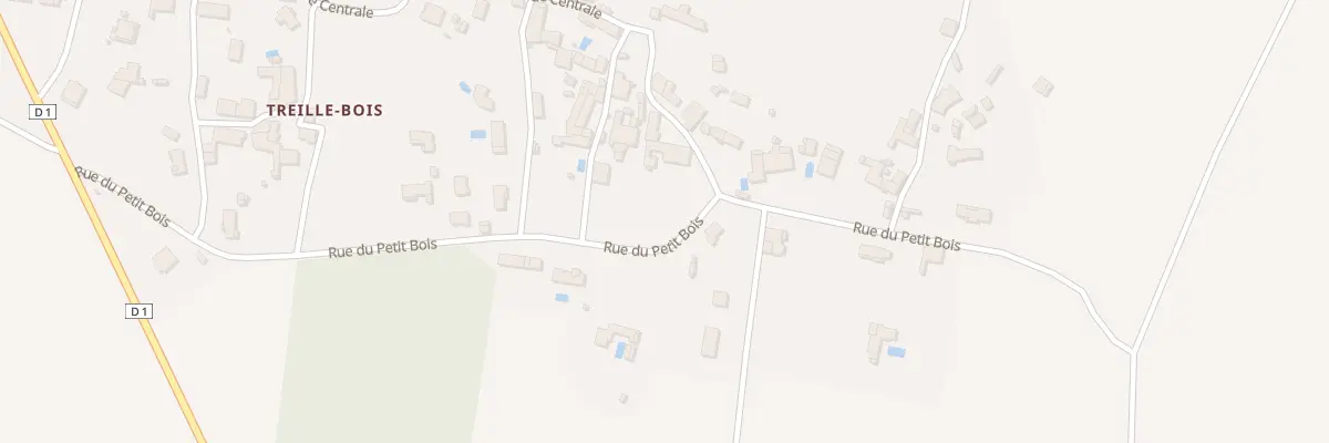 Plan du 47 Rue du Petit Bois à La Foye-Monjault