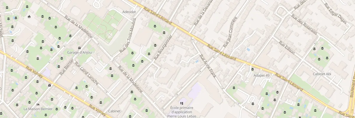 Plan du 10C Rue Anne Franck à Angers