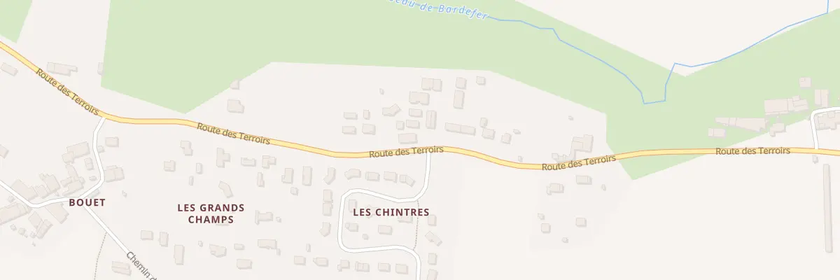 Plan du 122 Rte des Terroirs à Teuillac