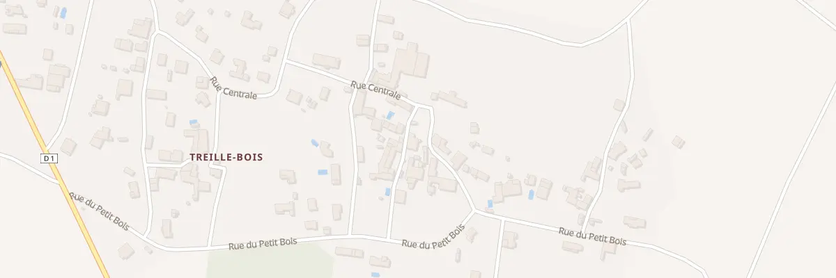 Plan du 9 Rue Centrale à La Foye-Monjault