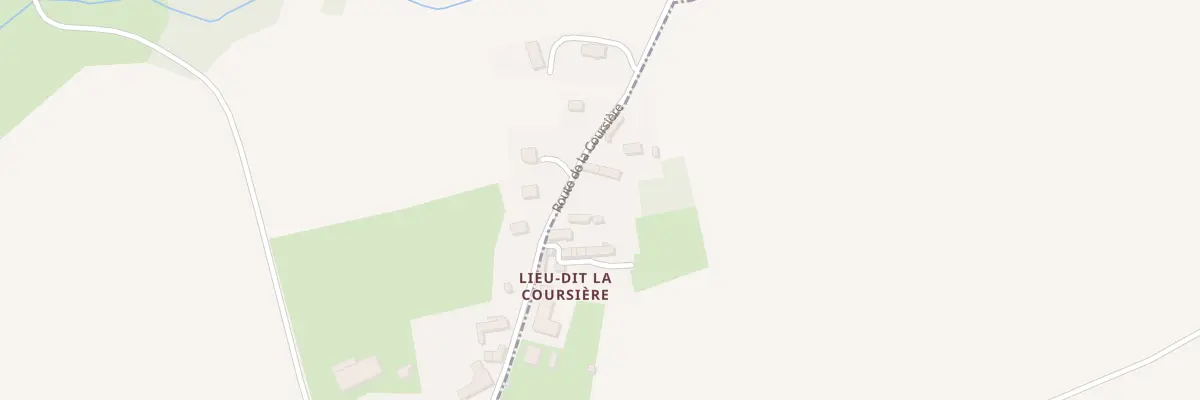 Plan du 22 La Coursiere à Saint-Denis-de-Méré