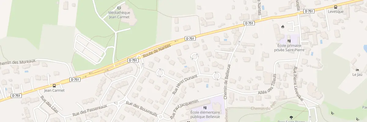 Plan du 1 Sq Lamartine à Mûrs-Erigné