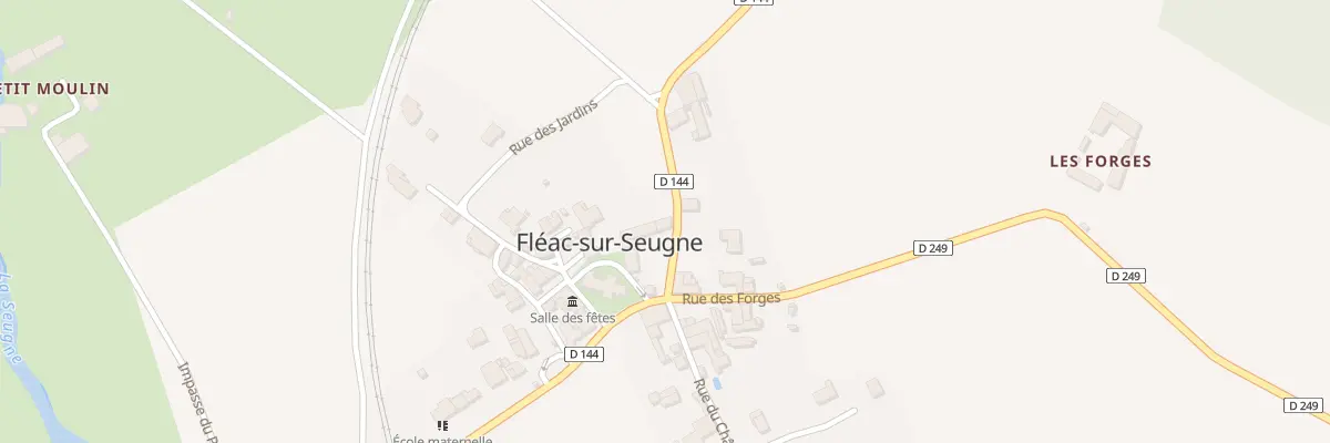 Plan du 2 Rue du Vieux Pont à Fléac-sur-Seugne
