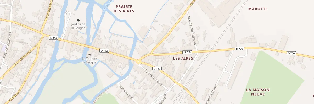 Plan du 3 Rue d’Archiac à Pons