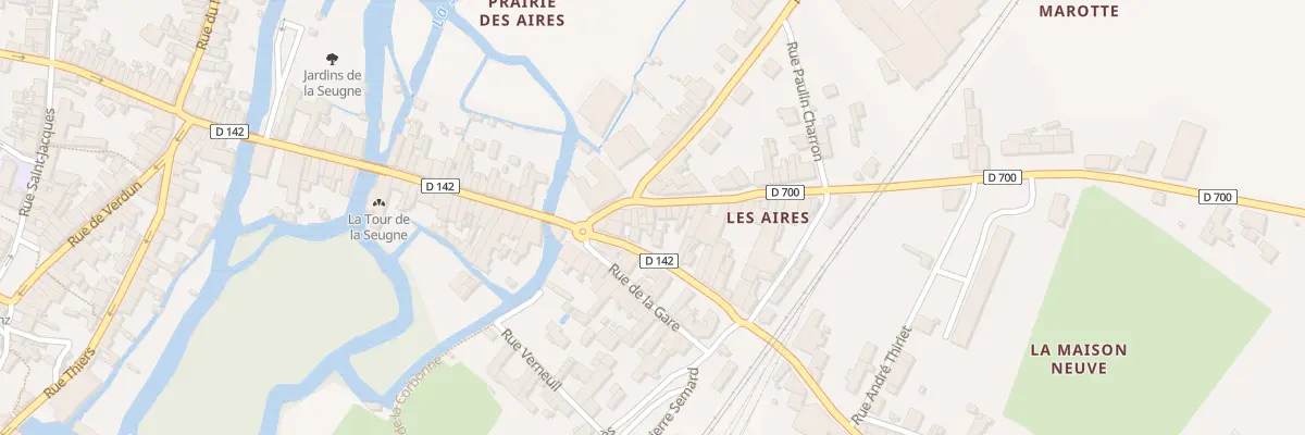Plan du 10 Rue d’Archiac à Pons