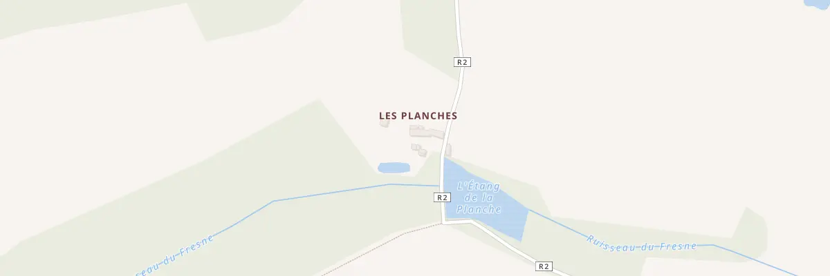 Plan du 2 Les Planches à Champéon