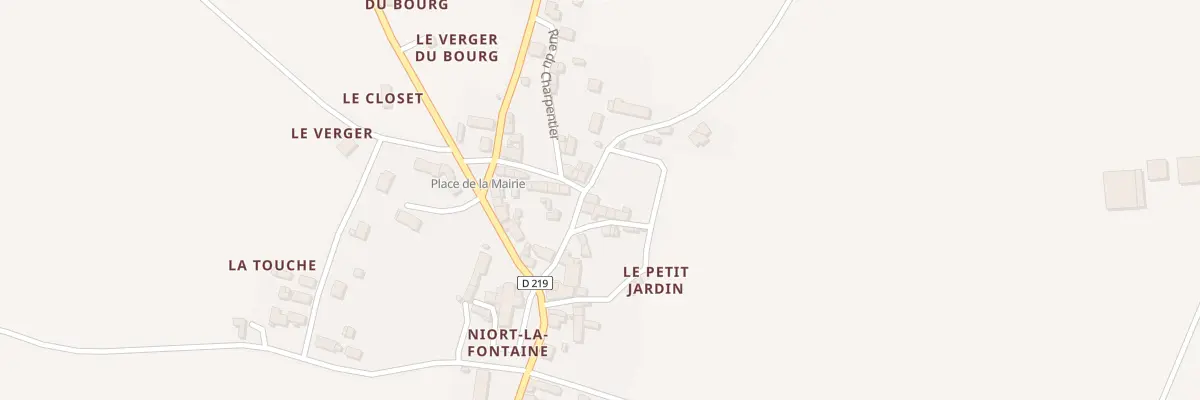 Plan du 8 Rue du Bois Frou Niort à Lassay-les-Châteaux