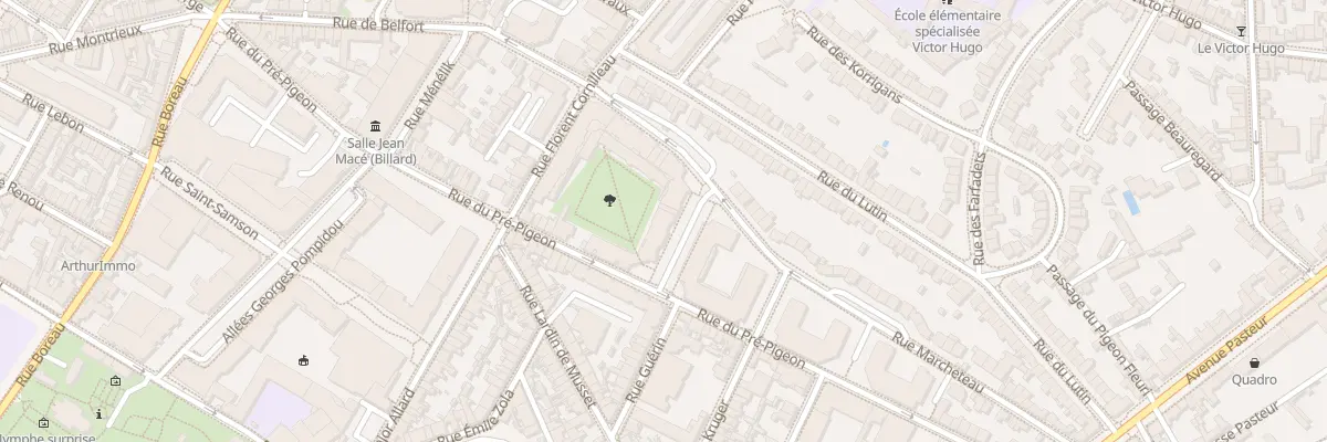 Plan du 4 Rue Eugène Claudius-Petit à Angers