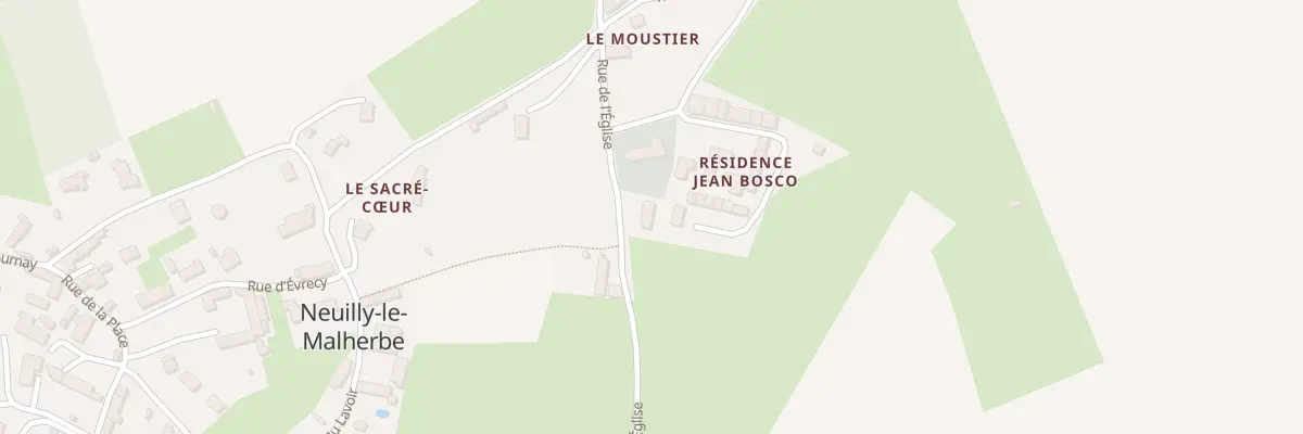 Plan du 3 Rue de l’Église à Vacognes-Neuilly