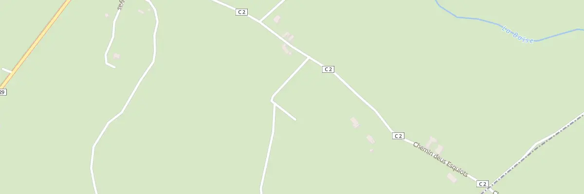 Plan du 28 Che Deus Esquiots à Parbayse