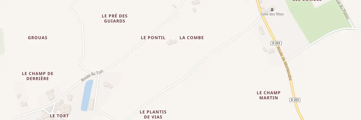 Plan du 11 Rte du Tort à Saint-Sigismond-de-Clermont