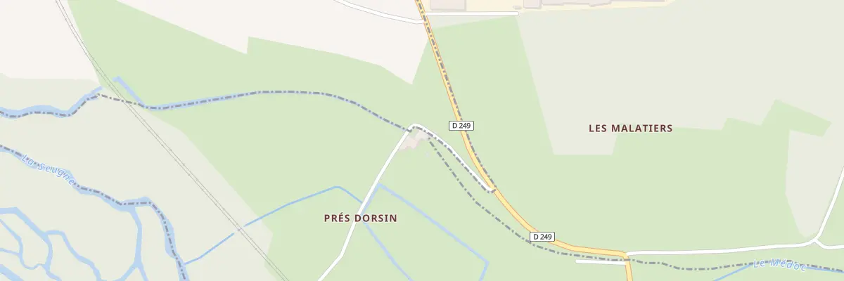 Plan du 1 Imp de Cartier à Fléac-sur-Seugne