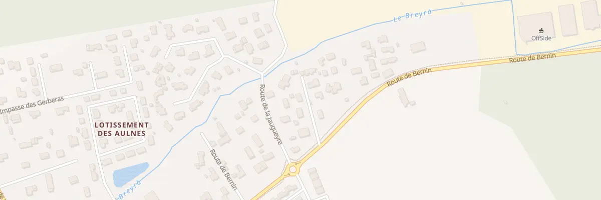 Plan du 38C Rte de Bernin à Martillac