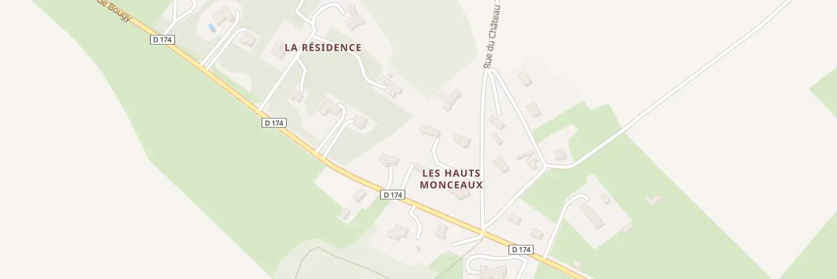 Plan du 10 Rue du Chateau - Missy à Val d’Arry