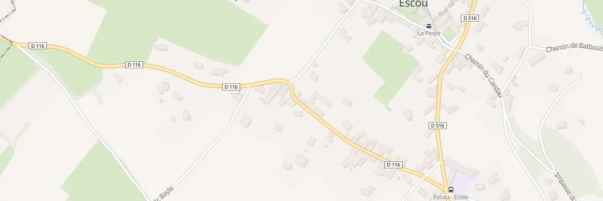 Plan du 183 Rue Vielha à Escou