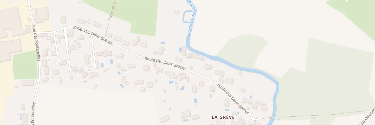 Plan du 83 Rte des deux Grèves à Magné