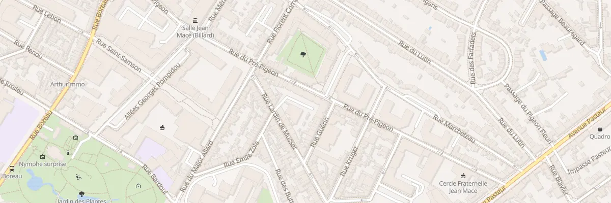 Plan du 70 Rue du Pré-Pigeon à Angers