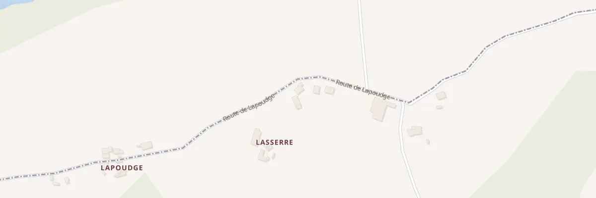 Plan du 186 Rte de Lapoudge à Morlanne