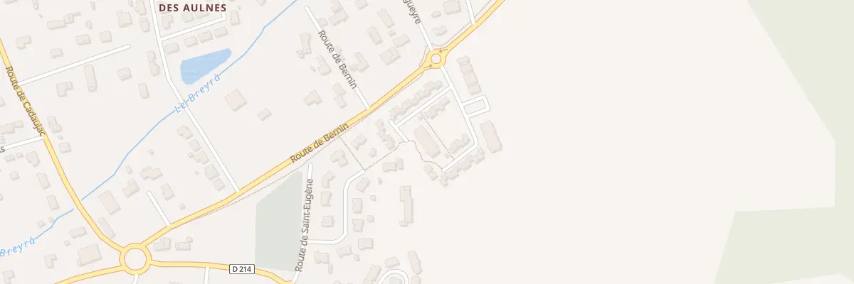 Plan du 1 Rue du Hameau des Sources à Martillac