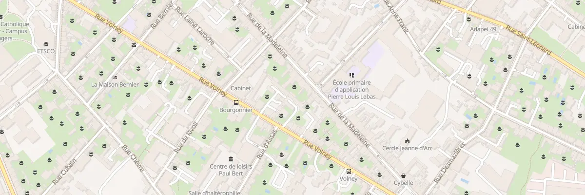 Plan du 137 Rue Volney à Angers