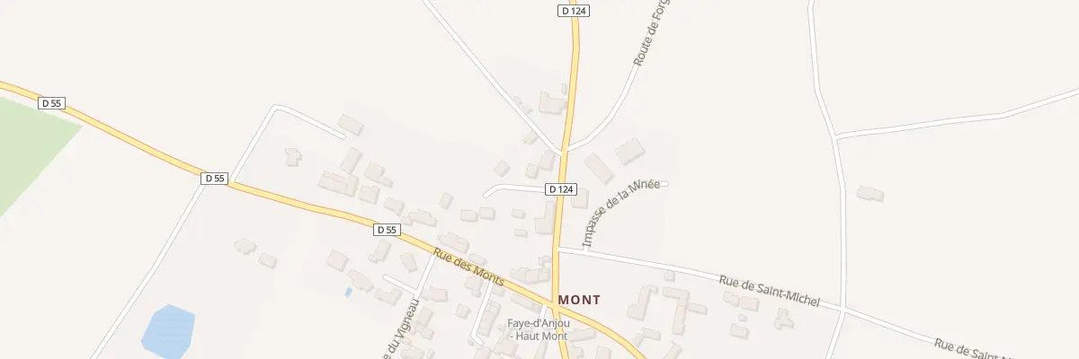 Plan du 2 Imp de la Forêt à Bellevigne-en-Layon