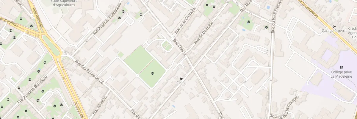 Plan du 126 Rue Chèvre à Angers