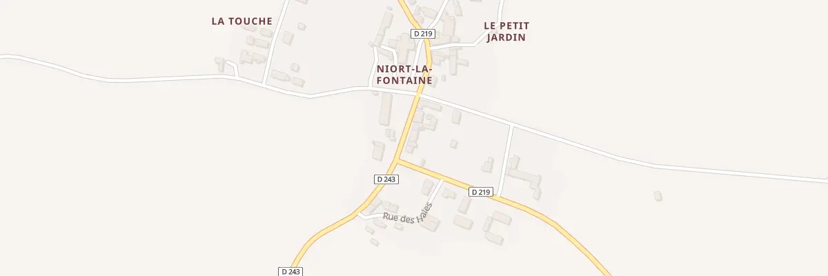 Plan du 33 Rue des Maronniers Niort à Lassay-les-Châteaux