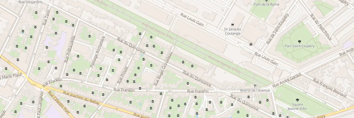 Plan du 65 Rue du Quinconce à Angers
