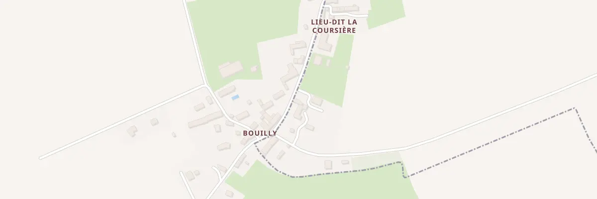 Plan du 4 La Coursiere à Saint-Denis-de-Méré